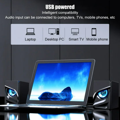Wireless Bluetooth Speaker – Heavy Bass, Hi-Fi Stereo & LED Lights