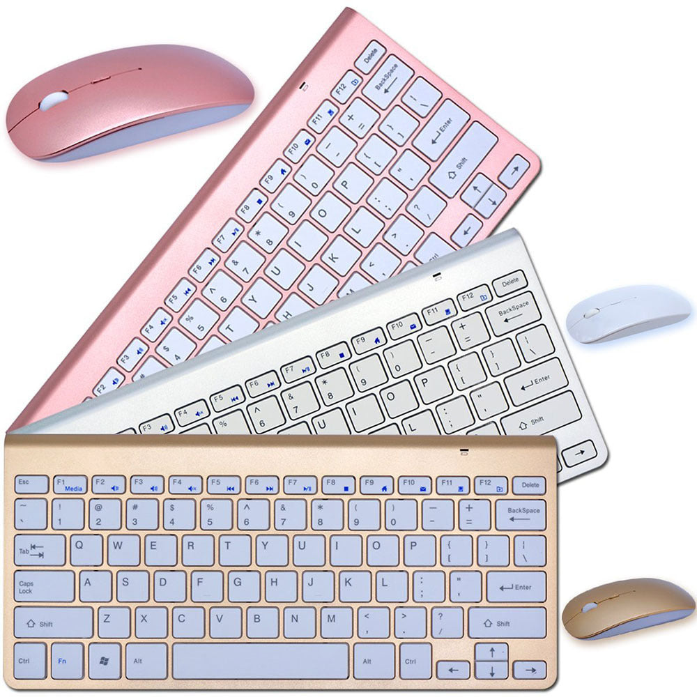 2.4G Wireless Keyboard & Mouse Combo – Slim, Silent & Universal