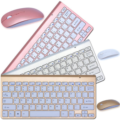 2.4G Wireless Keyboard & Mouse Combo – Slim, Silent & Universal