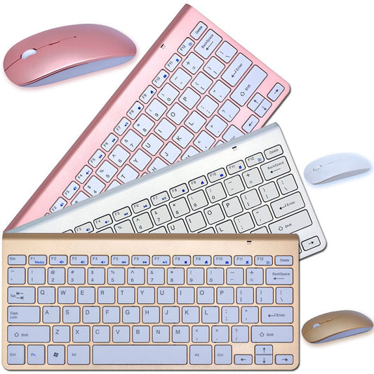 2.4G Wireless Keyboard & Mouse Combo – Slim, Silent & Universal