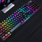Gaming USB Luminous Wired Keyboard – RGB Backlit Floating Keys