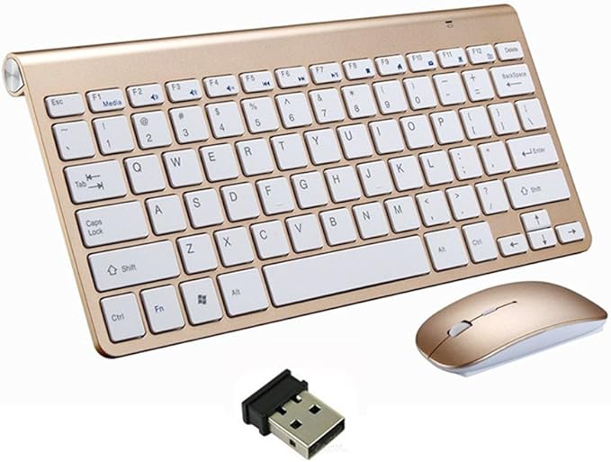 2.4G Wireless Keyboard & Mouse Combo – Slim, Silent & Universal
