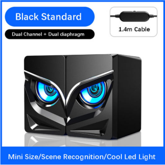 Wireless Bluetooth Speaker – Heavy Bass, Hi-Fi Stereo & LED Lights