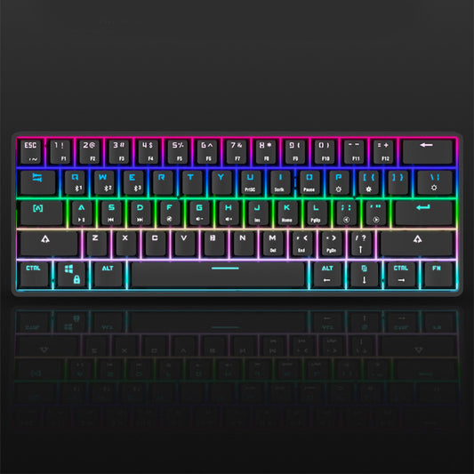 Wireless Bluetooth Mechanical Keyboard – Compact Dual-Mode with PBT Keycaps
