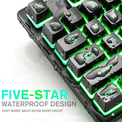 Mechanical Gaming Keyboard – Compact 87-Key Notebook Style